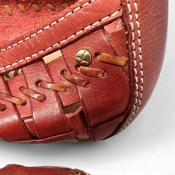 Pikolinos Rust Colored Woven Leather Ballet Flats, Unused, Size 40/9.5 - Picture 6 of 8